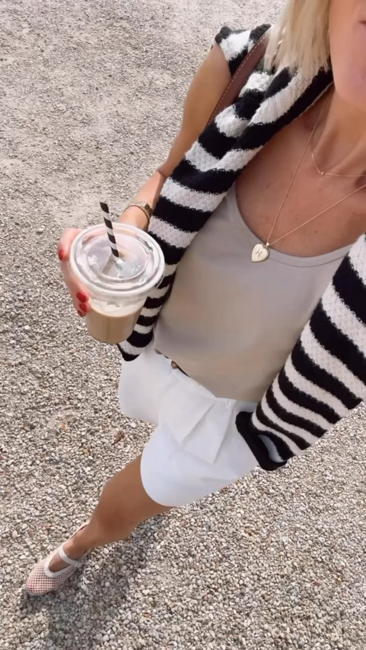 What I wore in Paris last week! I loved styling outfits for this trip! Wearing XS in most pieces! 

Loverly Grey, Paris outfits, European outfits, fall looks, fall outfits, trench coat, striped cardigan, ballet flats, tank, wide leg jeans 

#LTKSeasonal #LTKTravel #LTKStyleTip