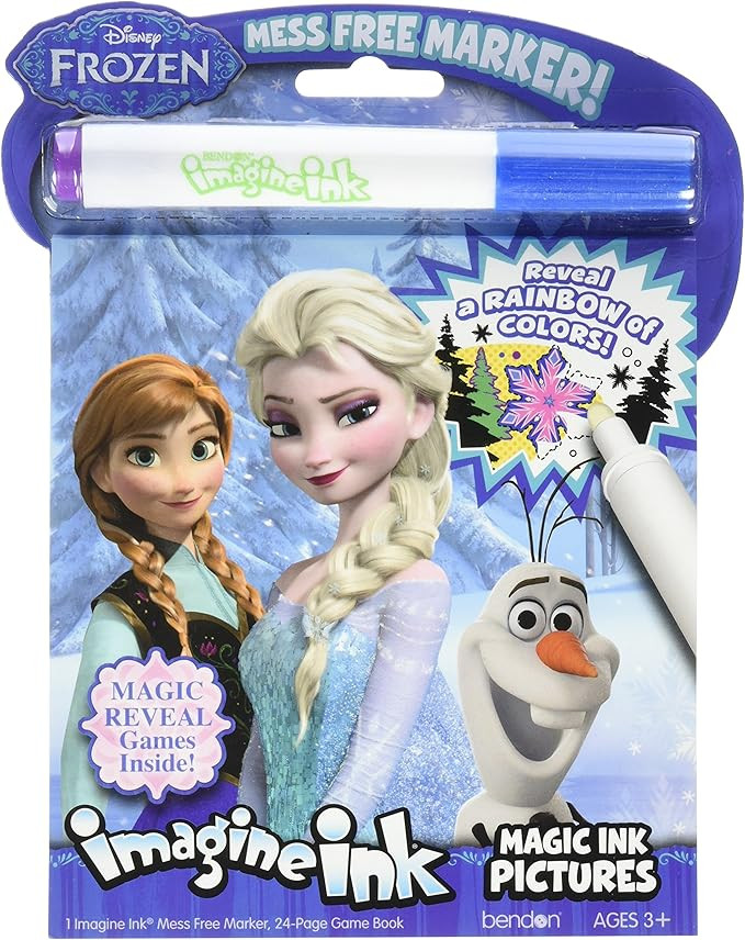 Bendon Frozen Coloring and Activity Book (Imagine Ink Mess Free) | Amazon (US)