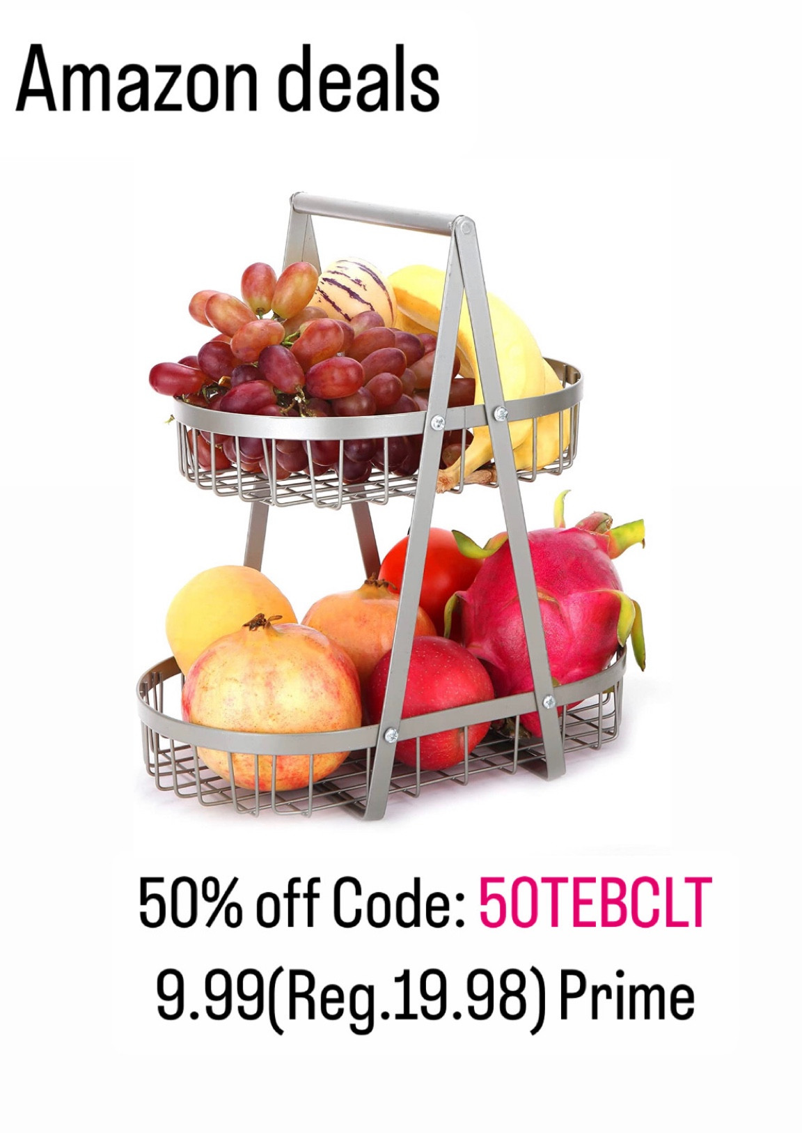 Amazon deals. 2 Tier Fruit Basket

#LTKsalealert #LTKhome #LTKunder50