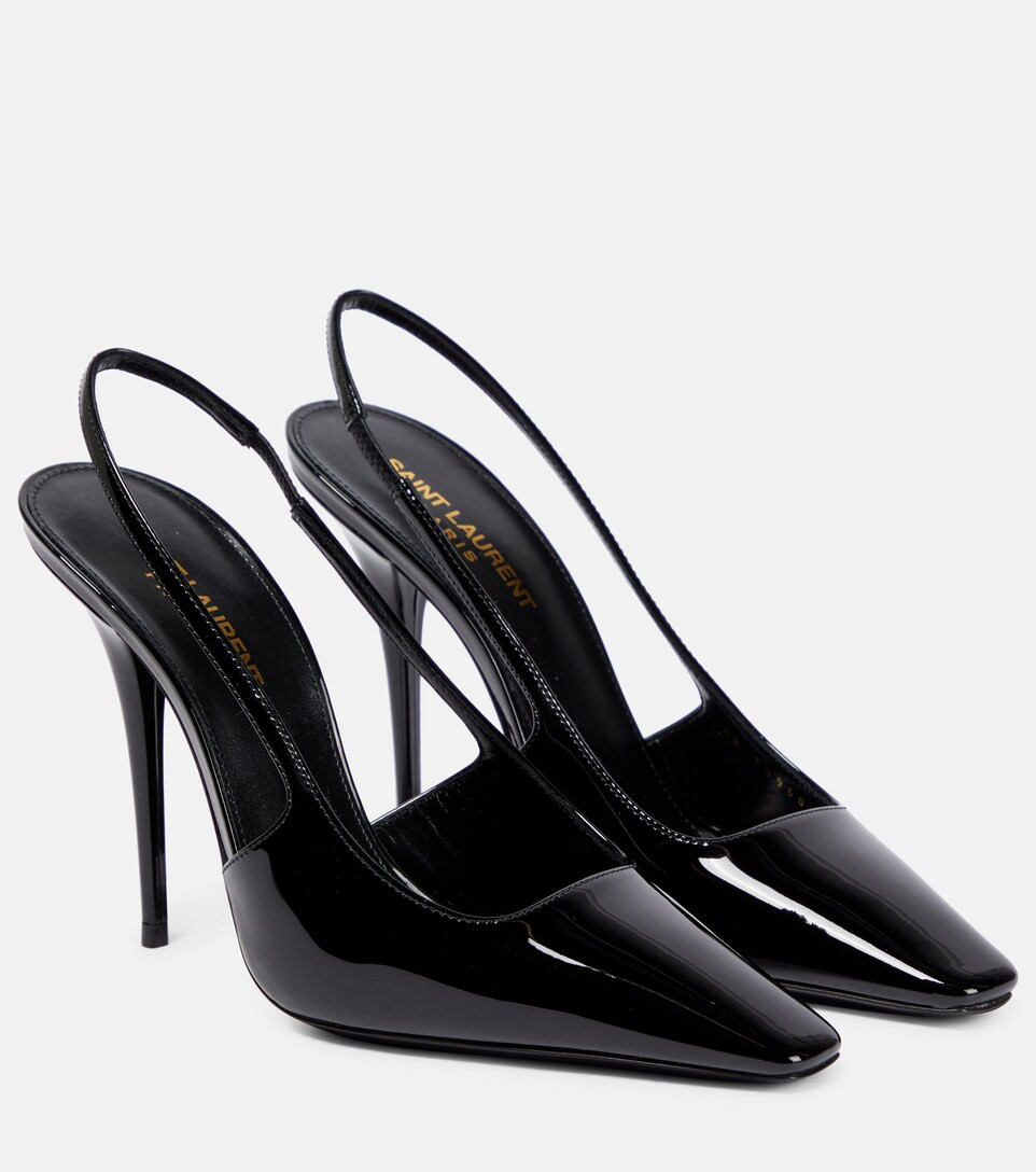 Blade patent leather slingback pumps | Mytheresa (US/CA)