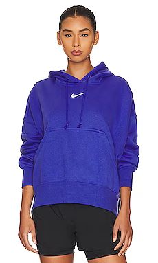 Nike NSW Oversized Hoodie in Lapis & Sail from Revolve.com | Revolve Clothing (Global)