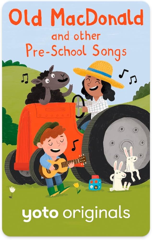 Yoto Old Macdonald & Other Pre-School Songs – Kids Musical Card for Use with Yoto Player & Mini... | Amazon (US)