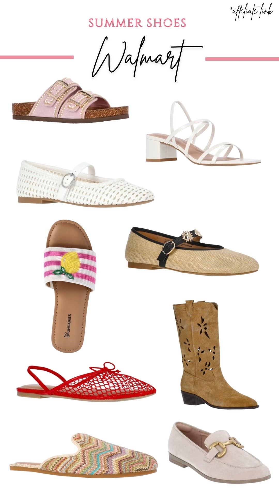 Summer shoes from Walmart!

#LTKSeasonal