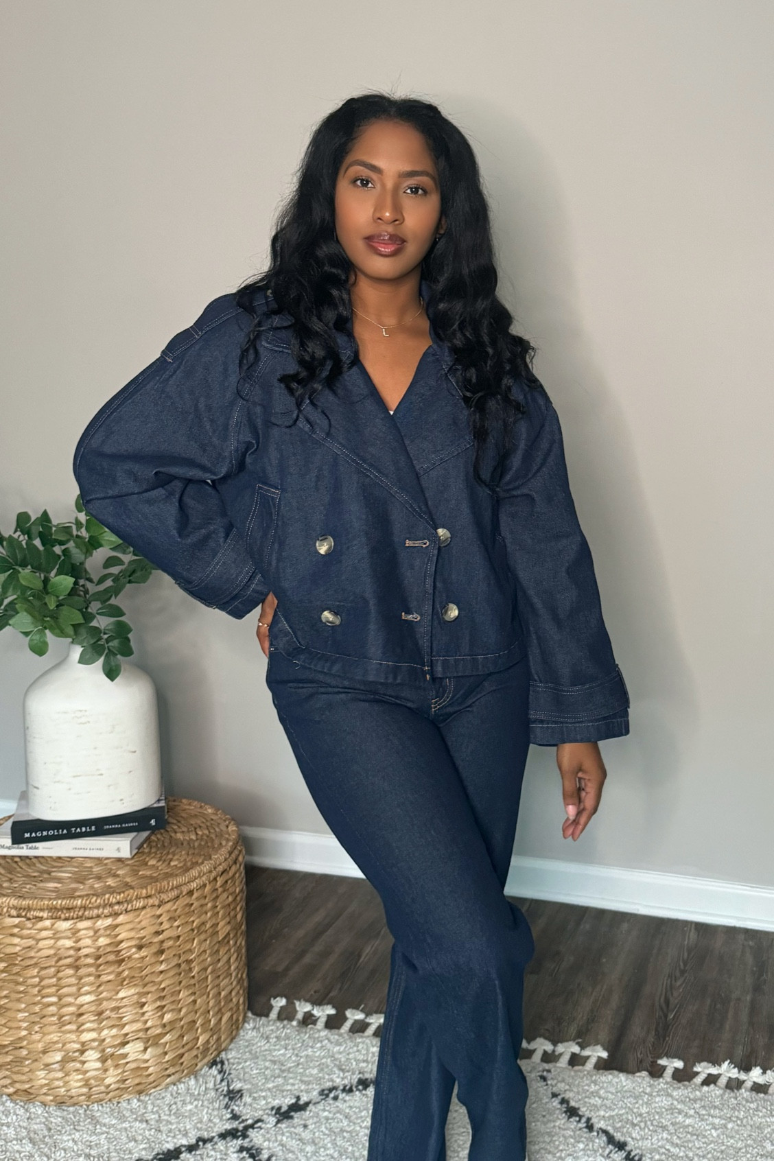 I love denim on denim but especially this denim trench!!

#LTKFindsUnder100 #LTKStyleTip #LTKFallSale