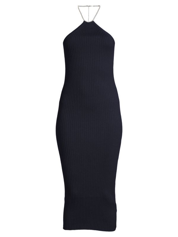Elizabeth Pearl Halter Dress | Saks Fifth Avenue OFF 5TH (Pmt risk)