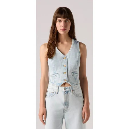 Levi s CAUSE & EFFECT Women s Amore Denim Vest US Large | Walmart (US)