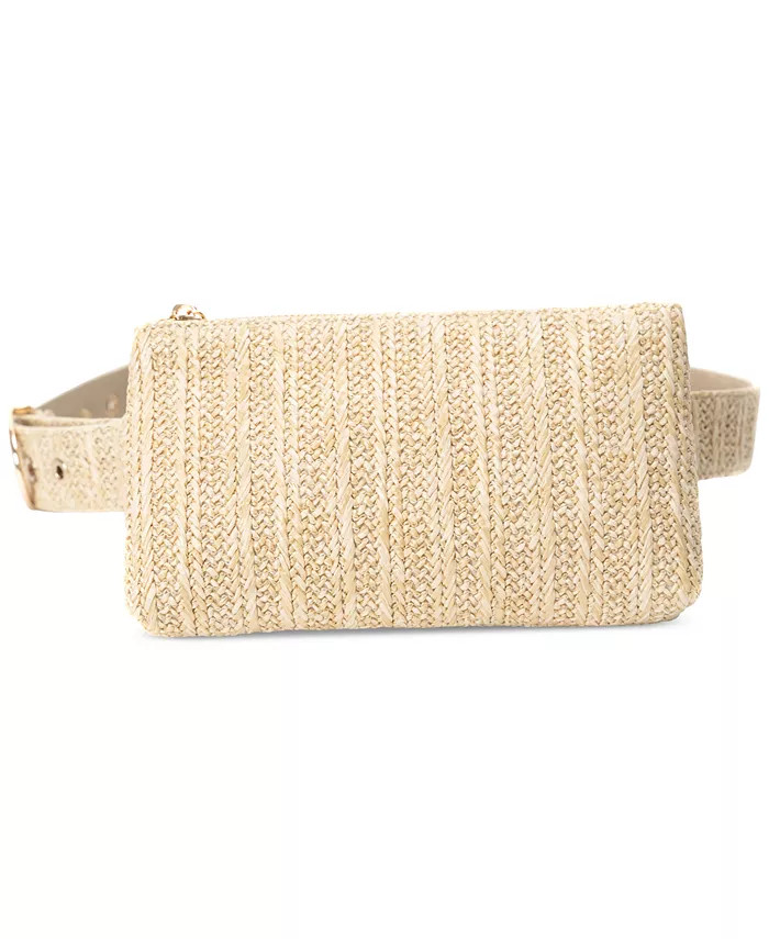 Women's Raffia Belt Bag, Created for Macy's | Macys (US)