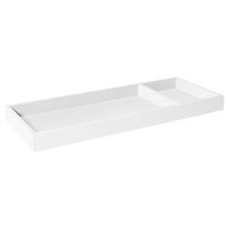 Babyletto Lolly White Pine Wood Universal Wide Removable Changing Tray | Kathy Kuo Home