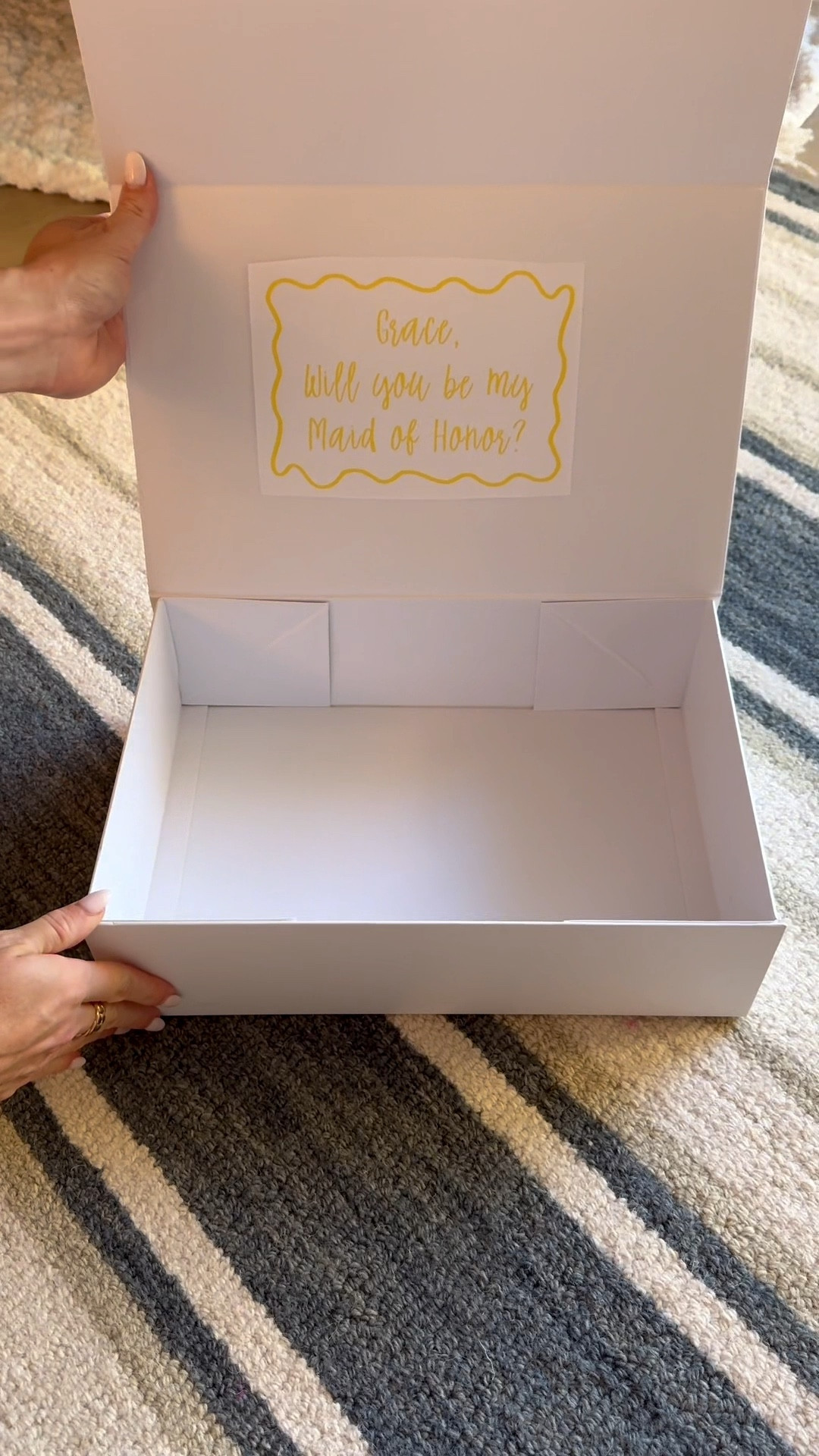 Build my “Will you be my maid of honor?” Proposal box for my sister 💛 pajamas are on sale! 

#LTKGiftGuide #LTKFindsUnder100 #LTKWedding