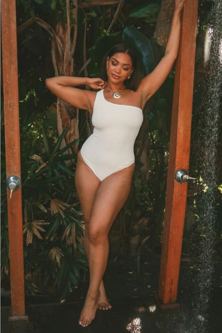 Cute honeymoon swimsuit for the bride. Wife of a party is a cute swimsuit for those recently married! Grab this honeymoon swimsuit right here! #honeymoonswimsuit #swimsuit #honeymoon 

#LTKstyletip #LTKwedding #LTKplussize