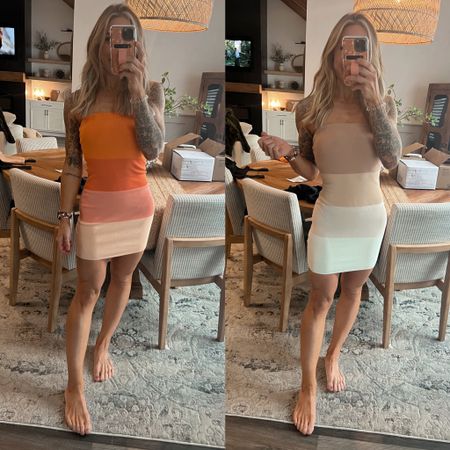 I don’t normally scroll for dresses like this unless I need it for an event but OMG — THESE ARE SO GOOD! In the S🌿 comes in 2 other color blocks😍✨🤭 could make them casual w/ a Jean jacket OR dress them up of course! So fun! 

Revolve finds / bodycon dress / spring style / color block inspo / under $80 / dress / vacay outfit / resortwear / Holley Gabrielle 

#LTKstyletip #LTKSeasonal #LTKfindsunder100