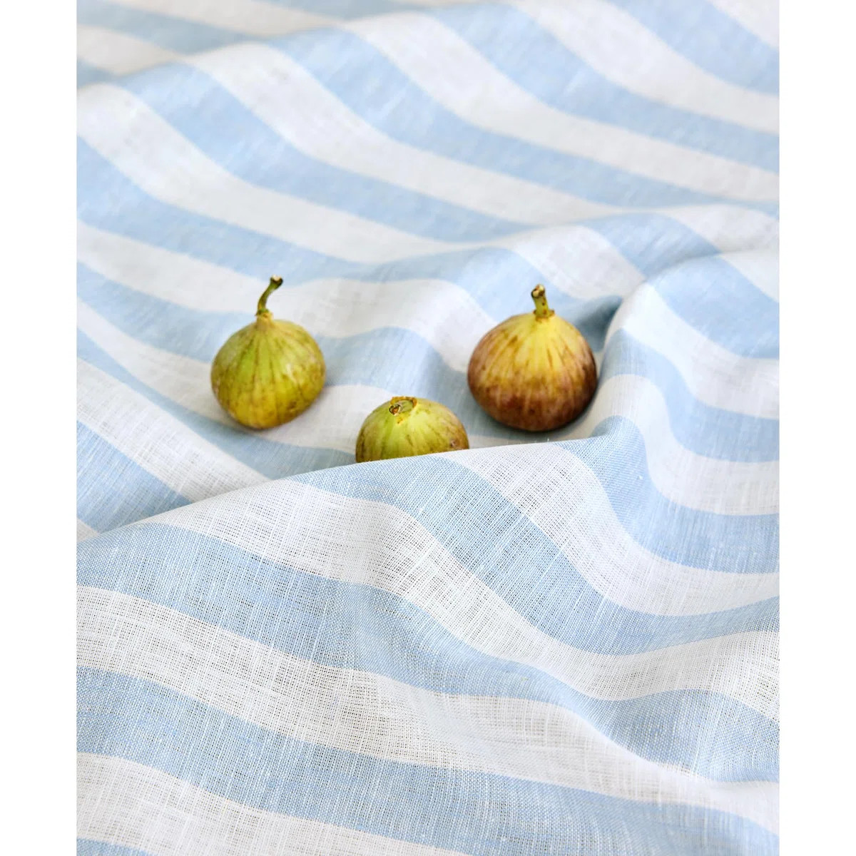 Sorrento Stripe - 100% Pure Linen Dinner Napkins (Set of 4) | Wayfair North America