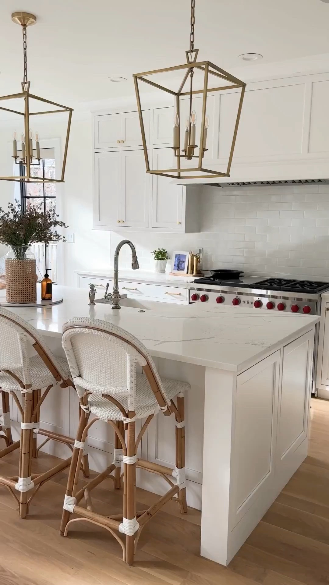 Aesthetic and functional kitchen fines from Amazon! Washable runner. Ribbed glass with bamboo lids. Brass salt and pepper grinders. Pepper mill. Water bottle organizer. Kitchen organization. Nugget icemaker. Amazon finds. Amazon Home finds

#LTKSaleAlert #LTKHome