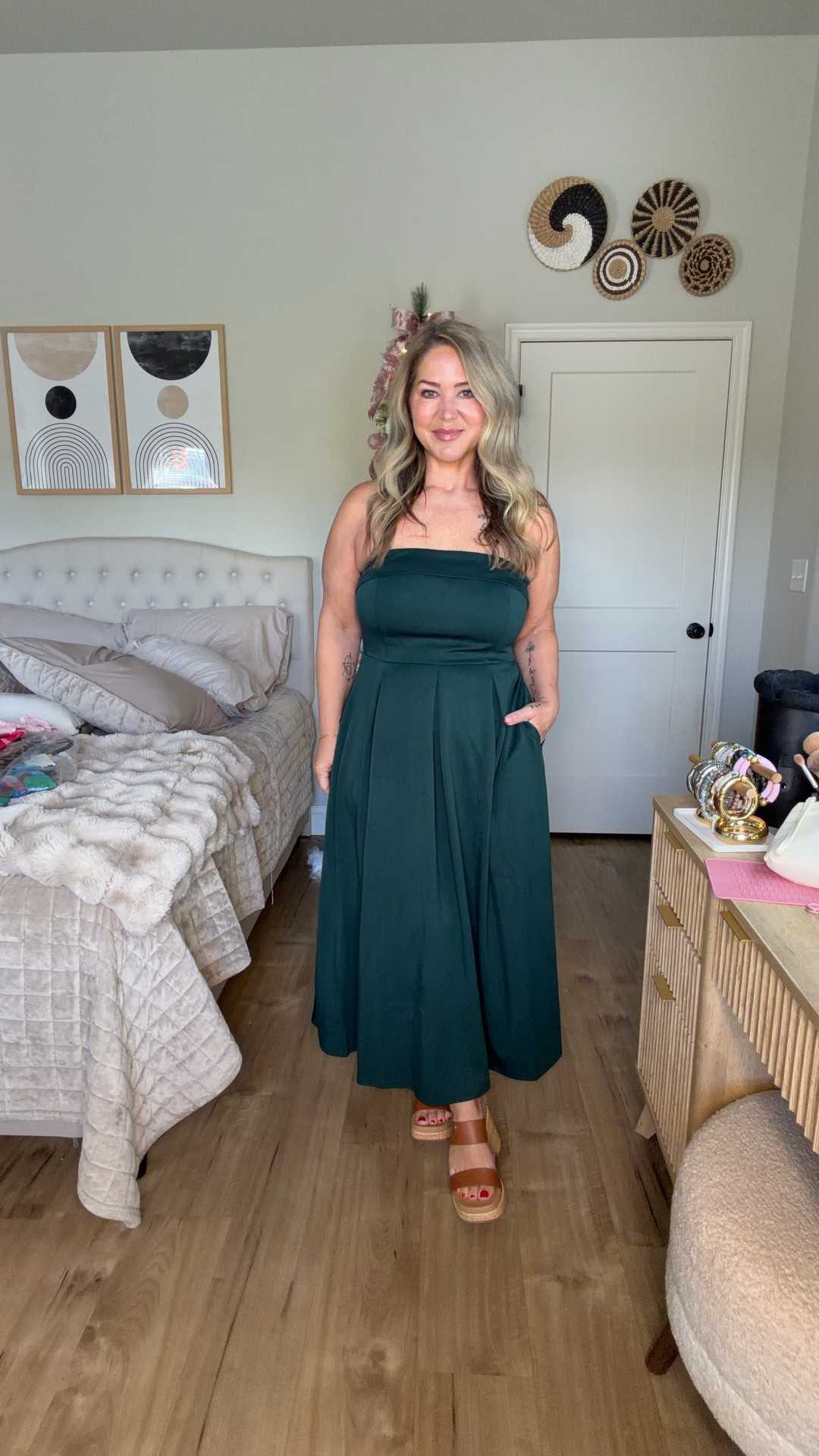 Size large 

#LTKOver40 #LTKPetite #LTKMidsize