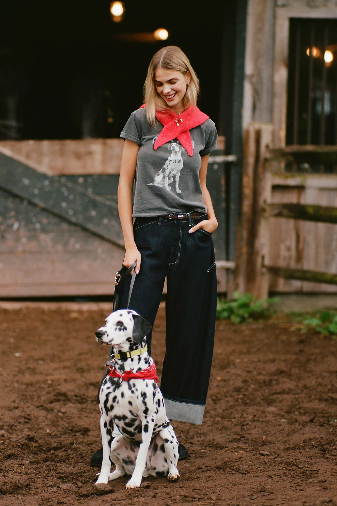 By Anthropologie Dog Graphic Tee | Anthropologie (US)