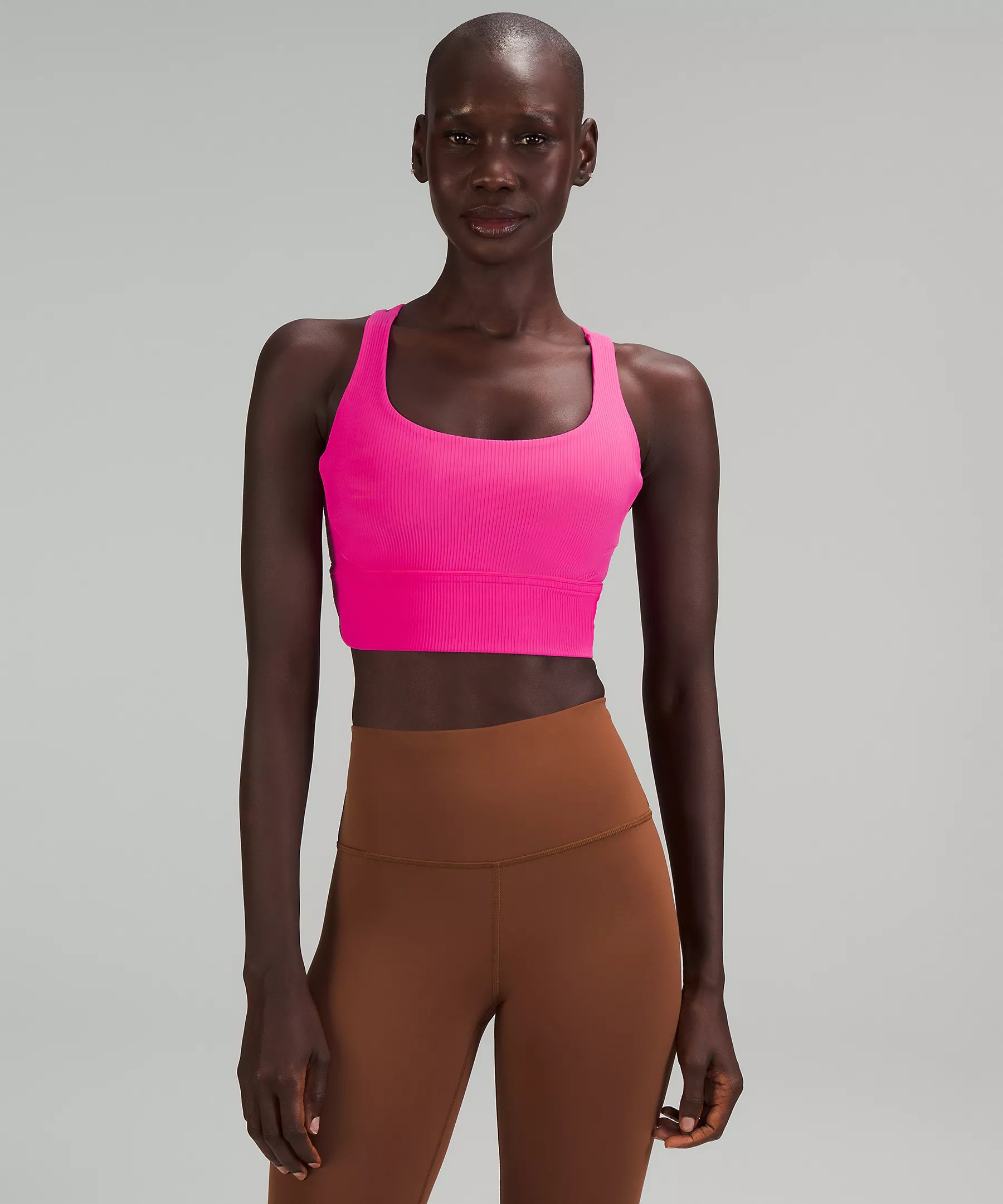 lululemon Energy Longline Bra Ribbed Luxtreme | Lululemon (US)