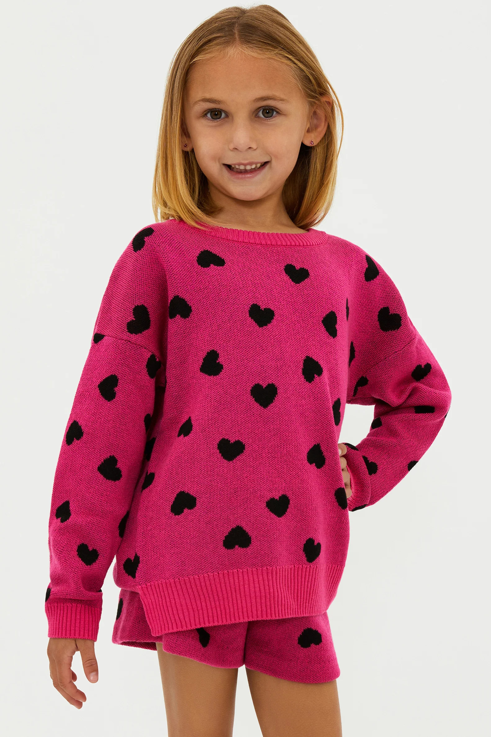 Little Callie Sweater Candy Hearts | Beach Riot