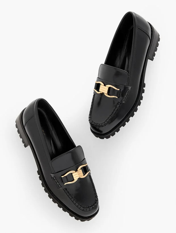 Gianna Leather Loafers | Talbots