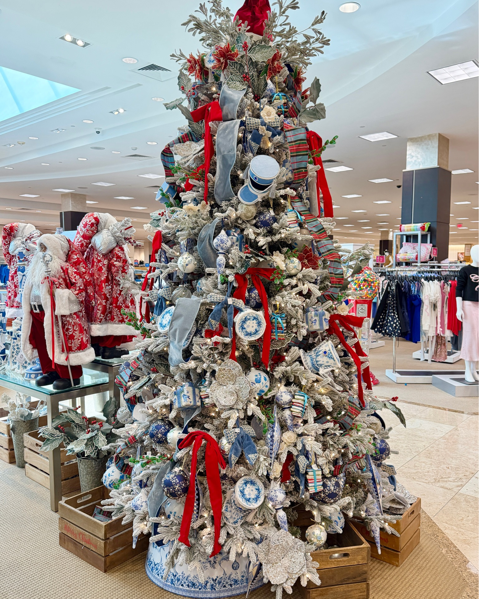 Christmas tree decor with blue and white chinoiserie inspired pieces 💙🌲😍 holiday decor Wedgwood nutcracker blue ornaments elegant timeless classic traditional Christmas decorations

#LTKHome #LTKSeasonal #LTKdayinmylife