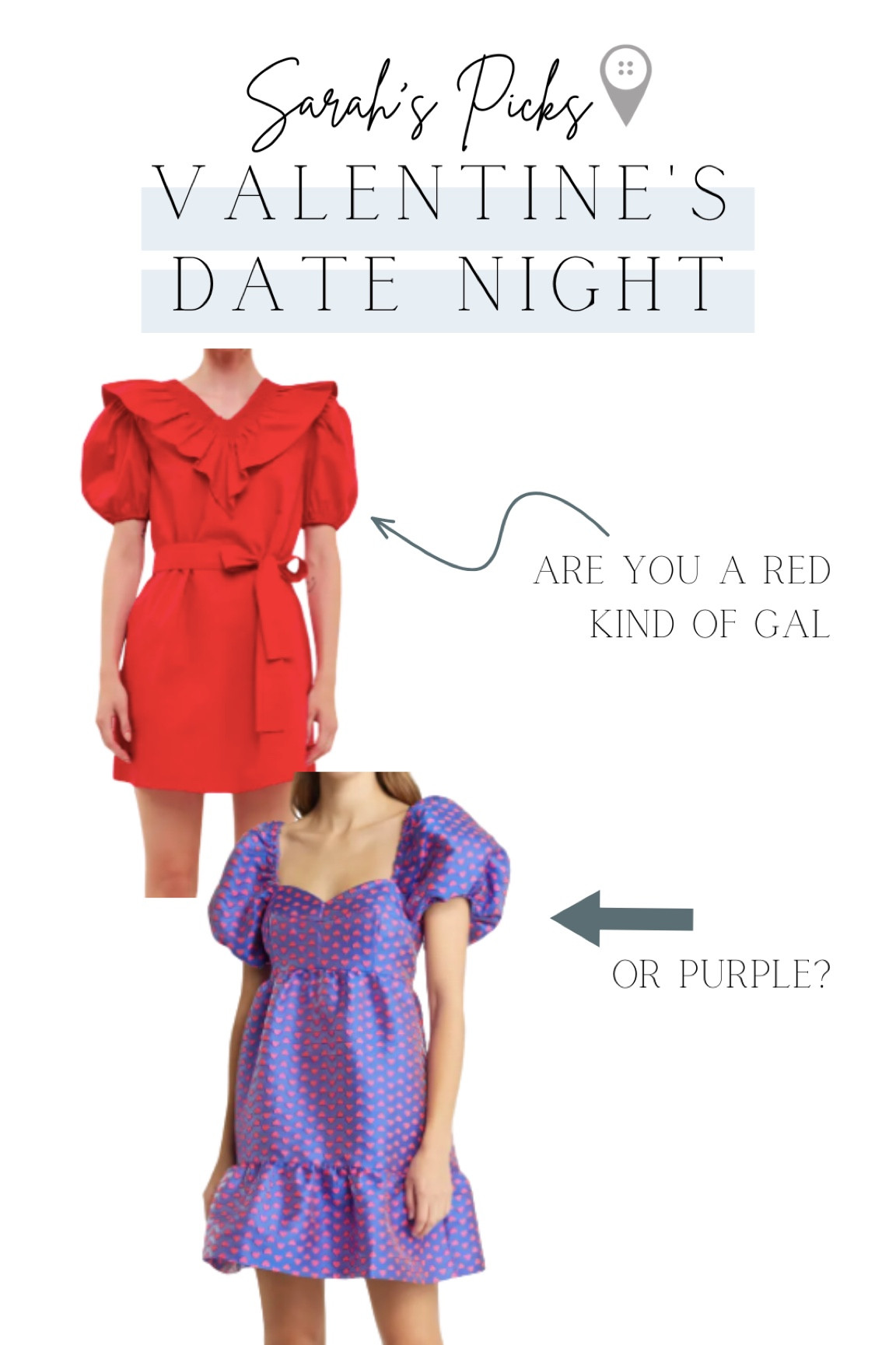Are you a red kind of gal or purple? Either way, we picked out a few of our favorite dresses for a Valentine’s Day date night! 

#LTKstyletip #LTKFind #LTKSeasonal