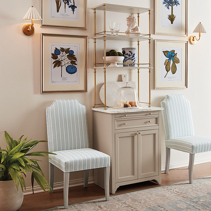 Ramona Serving Cabinet with Marble Top | Ballard Designs, Inc.