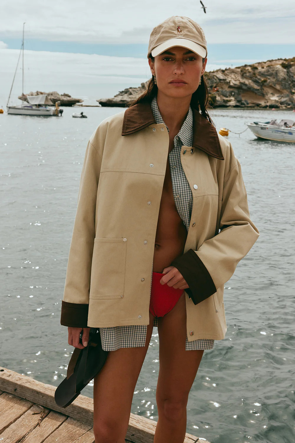 Benson Jacket Sand | VRG Grl