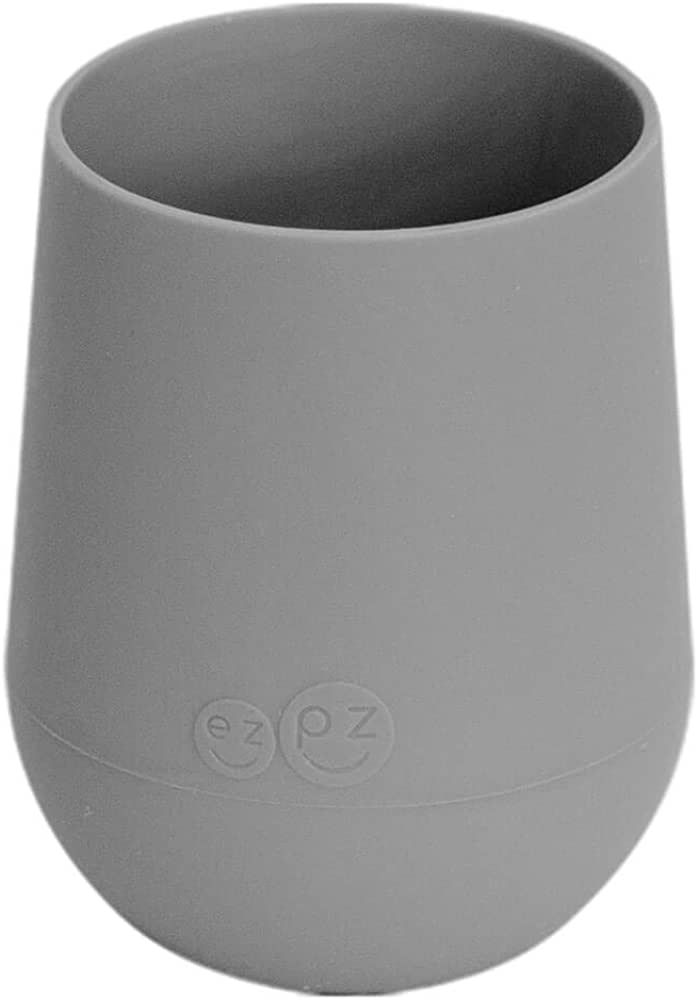 ez pz Mini Cup (Gray) - 100% Silicone Cup for Toddlers - Designed by a Pediatric Feeding Speciali... | Amazon (US)