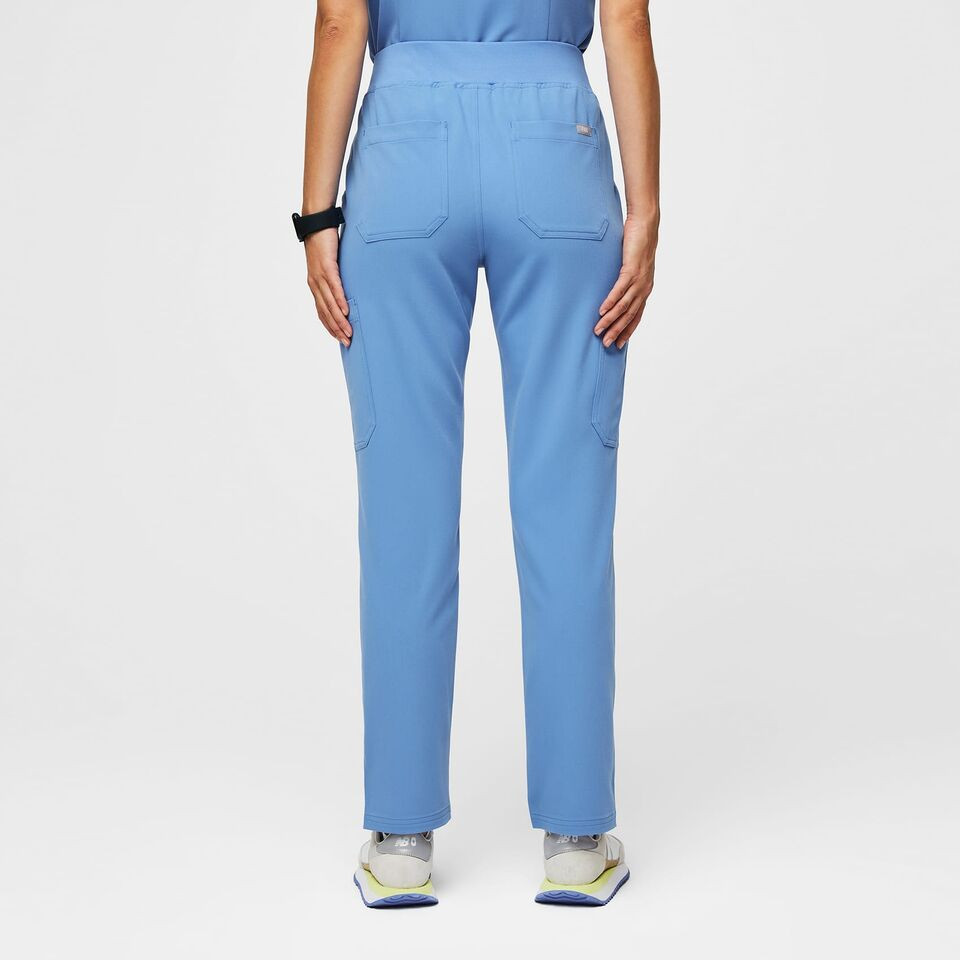 Women’s High Waisted Yola Skinny Scrub Pants™ - Ceil Blue · FIGS | FIGS