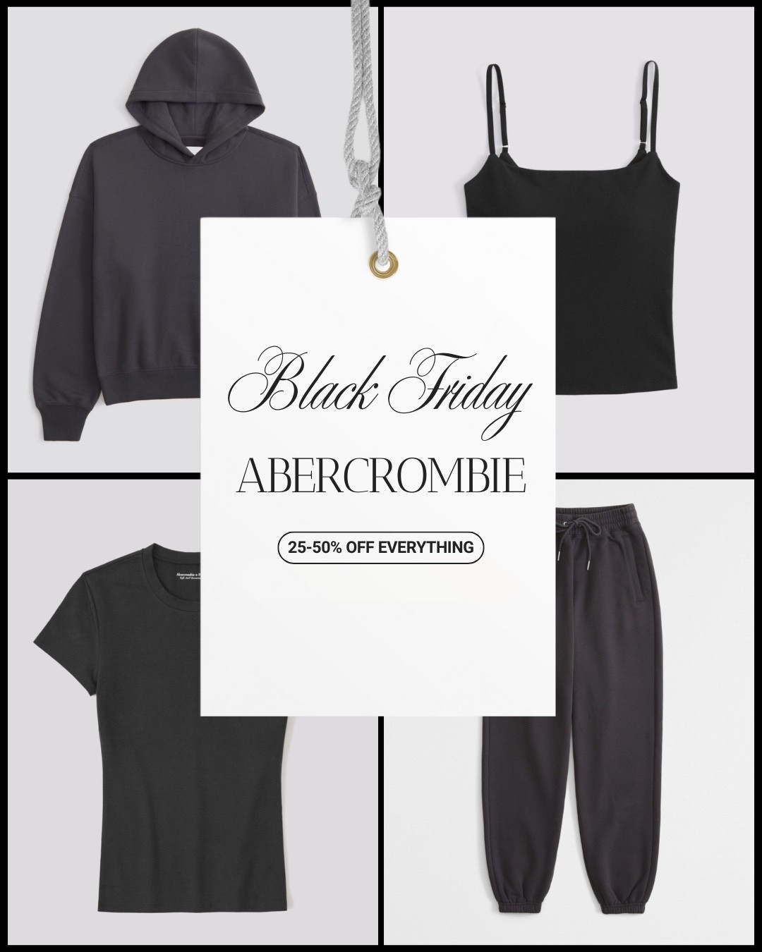 Abercrombie BLACK FRIDAY! 🖤

25-50% off EVERYTHING

STACKABLE CODE: JENREED for extra 15% off



#LTKCyberWeek #LTKGiftGuide #LTKHoliday