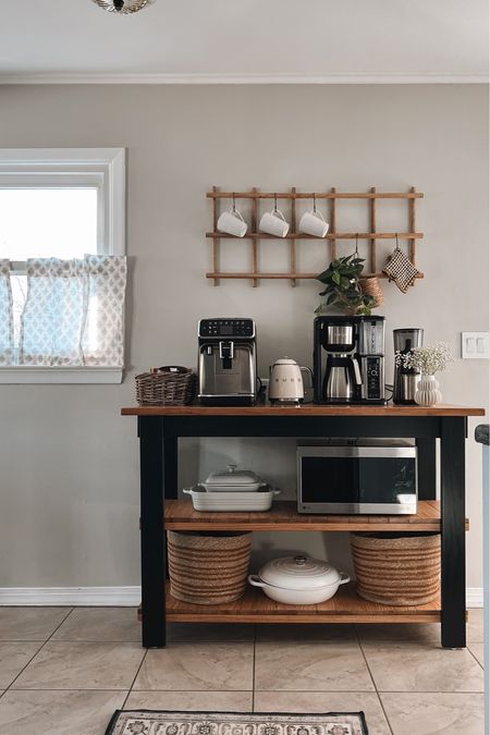 Kitchen coffee bar, kitchen island cart

#LTKfindsunder50 #LTKhome #LTKSeasonal