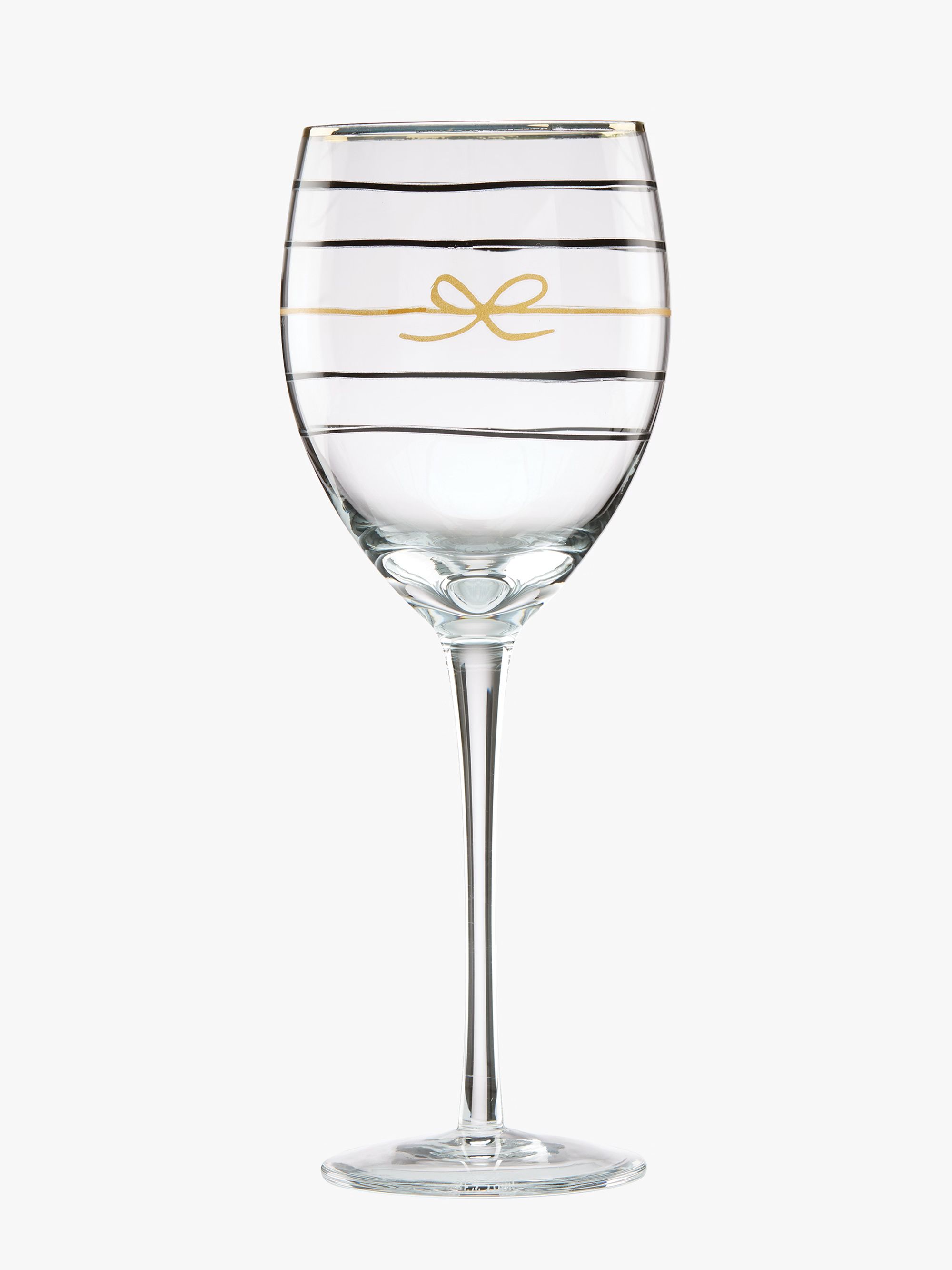 good times doodle away wine glass pair | Kate Spade (US)