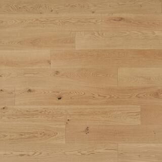 Marigold White Oak 9/16 in. T x 8.7 in. W Water Resistant Engineered Hardwood Flooring (937.5 sqf... | The Home Depot