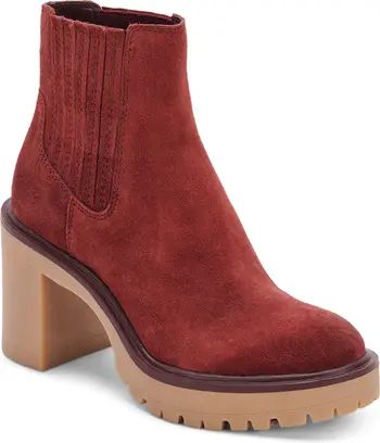 Dolce Vita Caster H2O Waterproof Block Heel Bootie | Nordstrom | Nordstrom