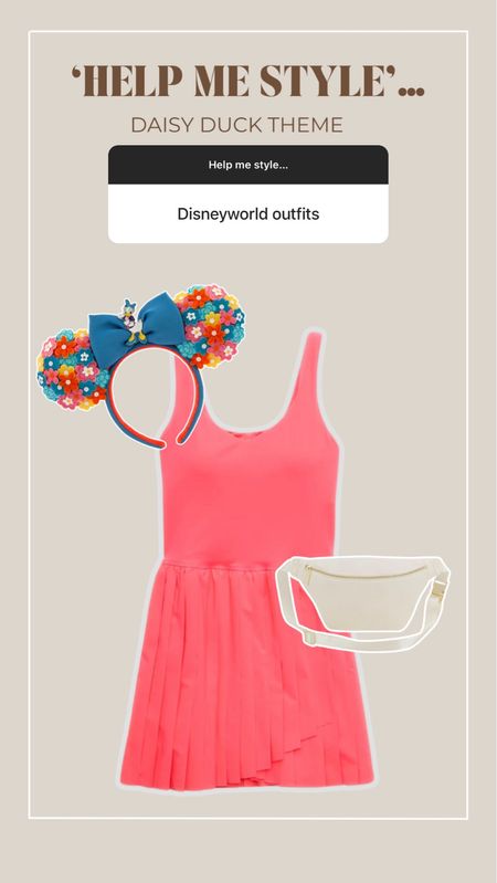 Disney World Disneyland outfit idea- Daisy Duck themed!

#LTKStyleTip #LTKFindsUnder50 #LTKFindsUnder100