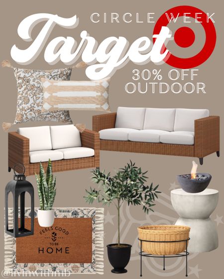 30% off select outdoor for Target Circle week!

#LTKsalealert #LTKxTarget #LTKSeasonal