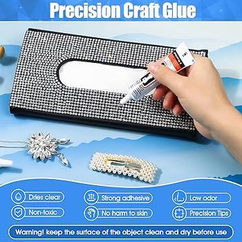 B-7000 Glue Clear for Rhinestone Crafts, Jewelry and Bead Adhesive B7000 Semi Fluid High Viscosit... | Amazon (US)
