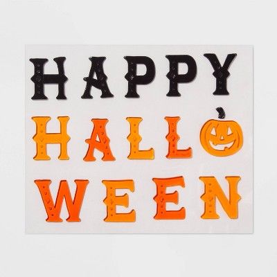 Happy Halloween Gel Window Cling - Hyde & EEK! Boutique™ | Target