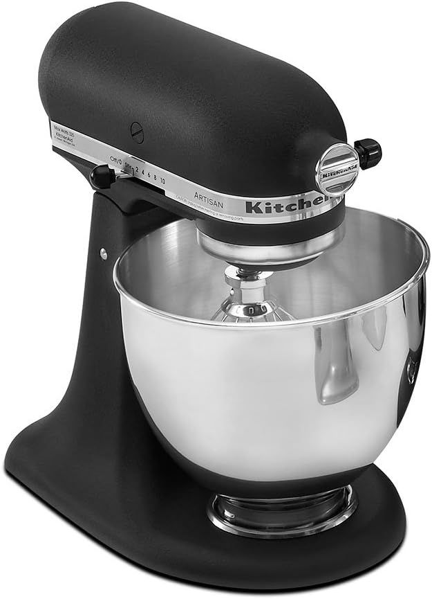 KitchenAid KSM150PSBK Artisan 5 Quart Stand Mixer, Black | Amazon (US)