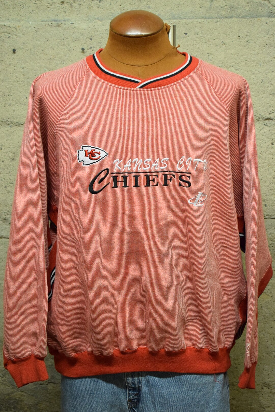 Vintage Kansas City Chiefs Red Logo Athletic Pro Line - Etsy | Etsy (US)