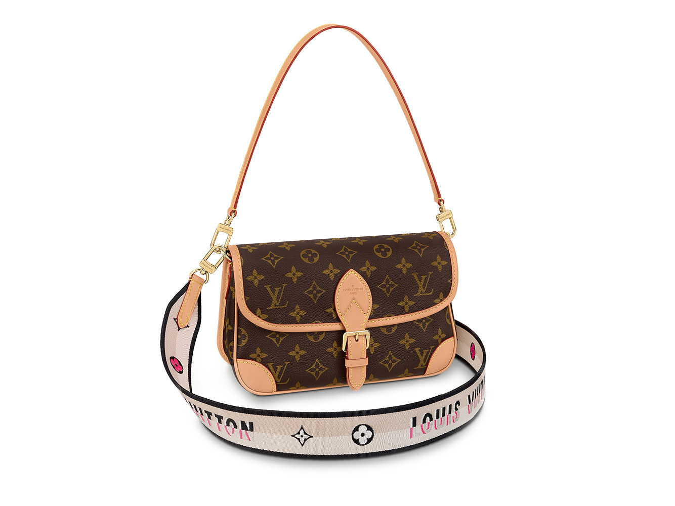 Louis Vuitton Diane Satchel Monogram Brown/Beige/Multi | StockX