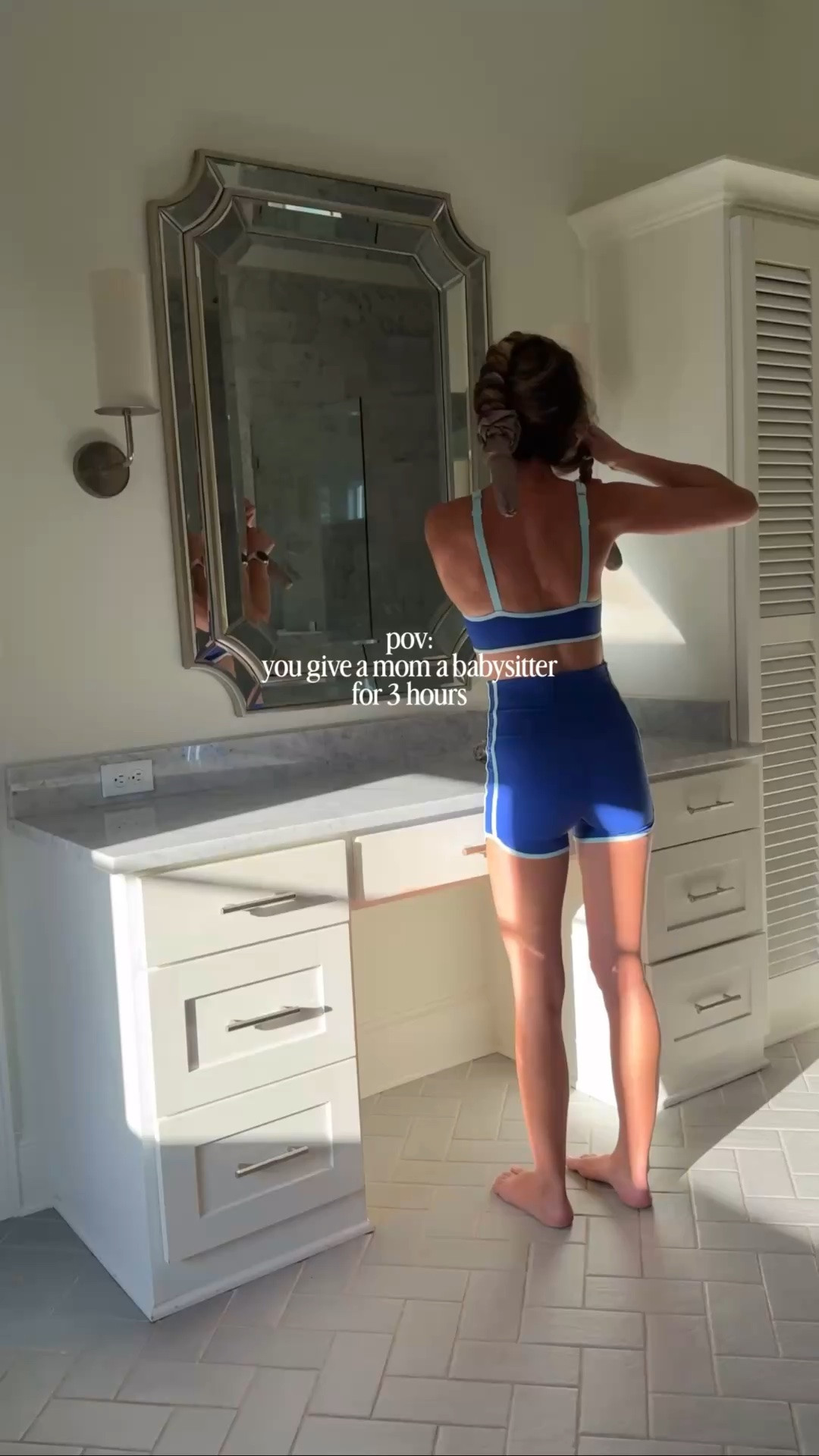 Morning in my life vlog - linking my workout set, athletic dress and hair products. I use the jumbo size heatless curler from eternal muse website but linked similar and my old one I used !