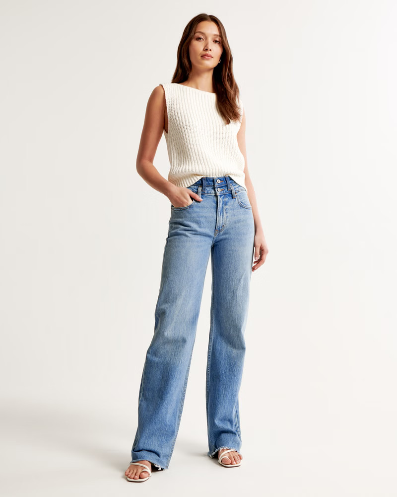 High Rise 90s Relaxed Jean | Abercrombie & Fitch (US)