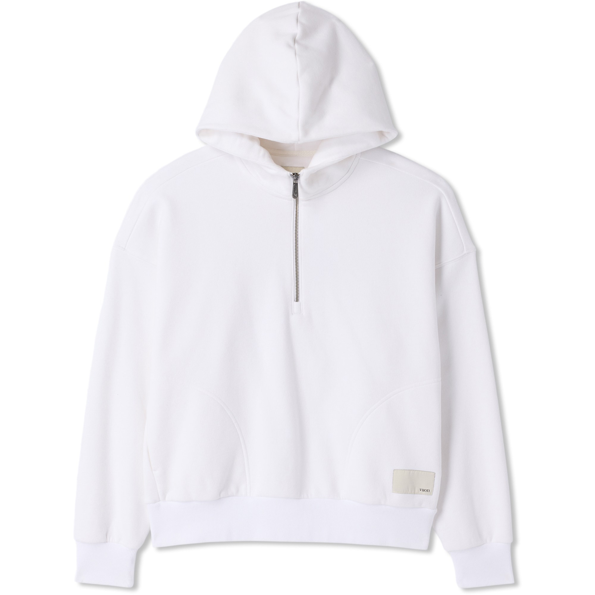 Vuori Women's Restore Relaxed Half-Zip Hoodie White S | REI