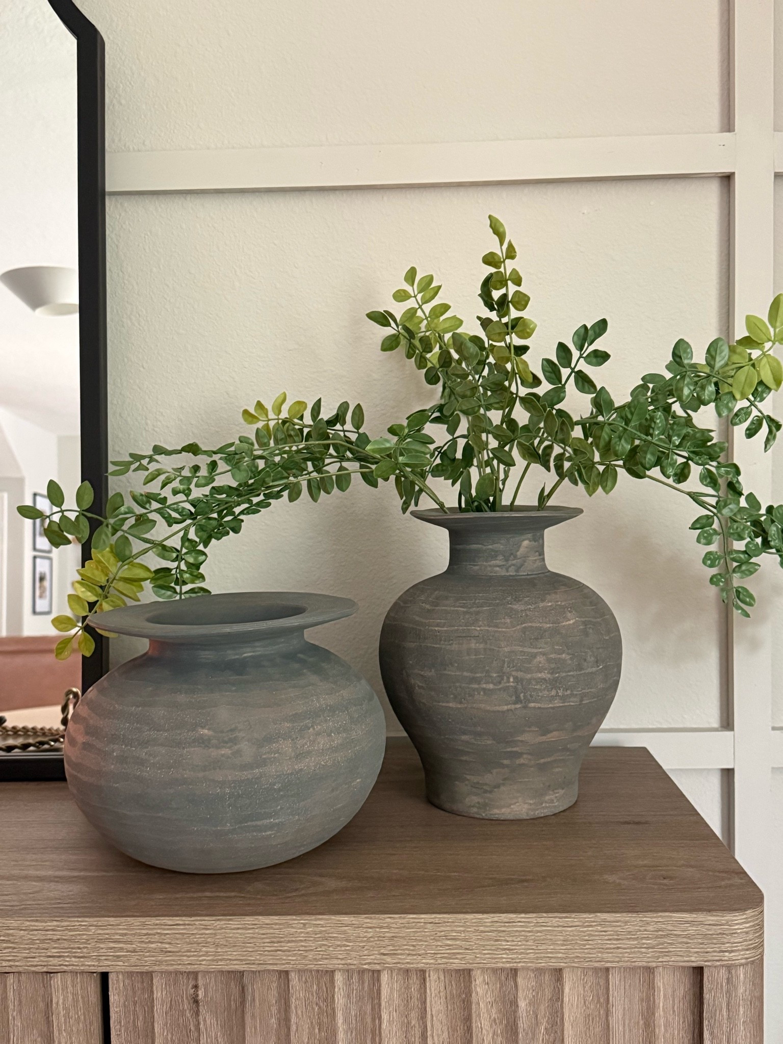 This vase combo is absolutely stunning! I love the color and texture 😮‍💨😮‍💨 

Target home decor, new Studio McGee decor, organic modern decor, console table styling, dining room, living room, coffee table styling, summer stems

#LTKHome #LTKSeasonal