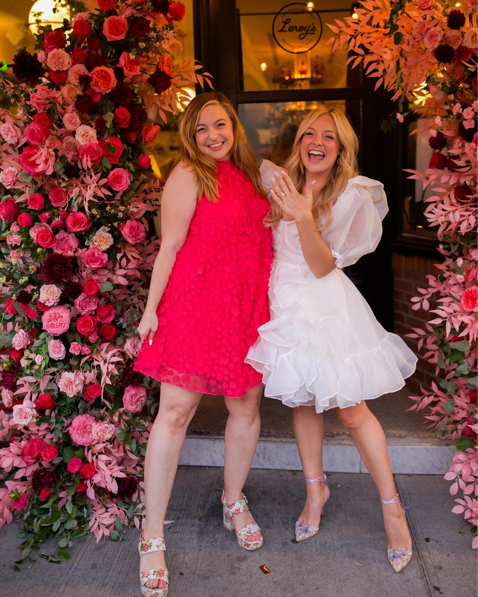 The perfect pink engagement party look! 💖🌸💍

#LTKshoecrush #LTKwedding #LTKstyletip