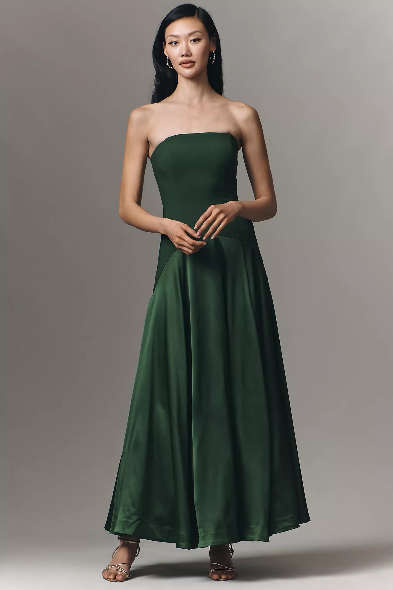 Hutch Petite Strapless Maxi Dress | Anthropologie (US)