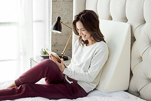 Brentwood Home Zuma Therapeutic Foam Bed Wedge Pillow, Made in California 10-inch | Amazon (US)