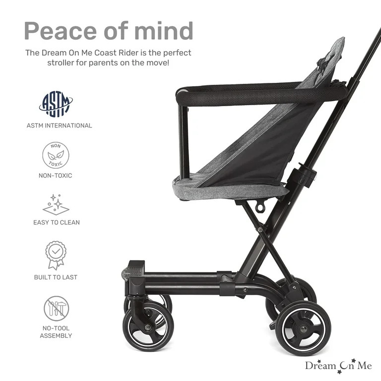Dream On Me Coast Cochecito, Gris | Walmart (US)