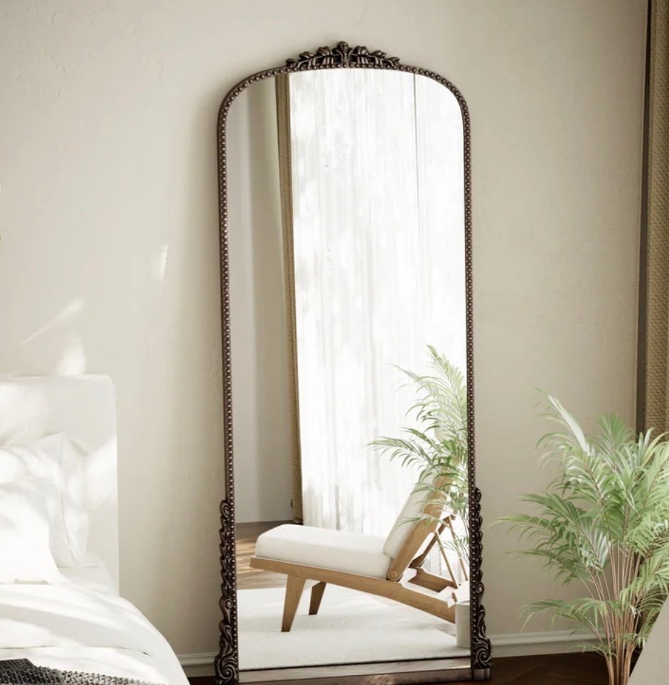 Floor length antique bronze mirrors 🤍🤎

#LTKvlog #LTKgrwm #LTKHome