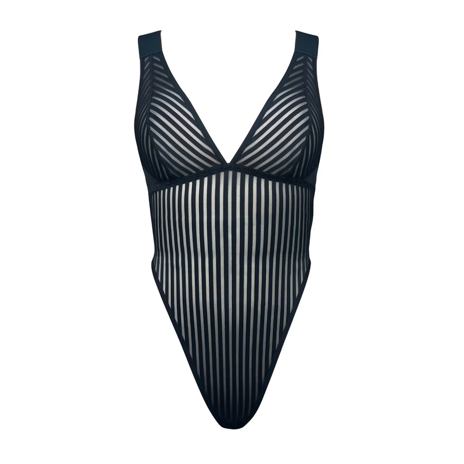 Vertigo X Back Bodysuit Black | Wolf & Badger